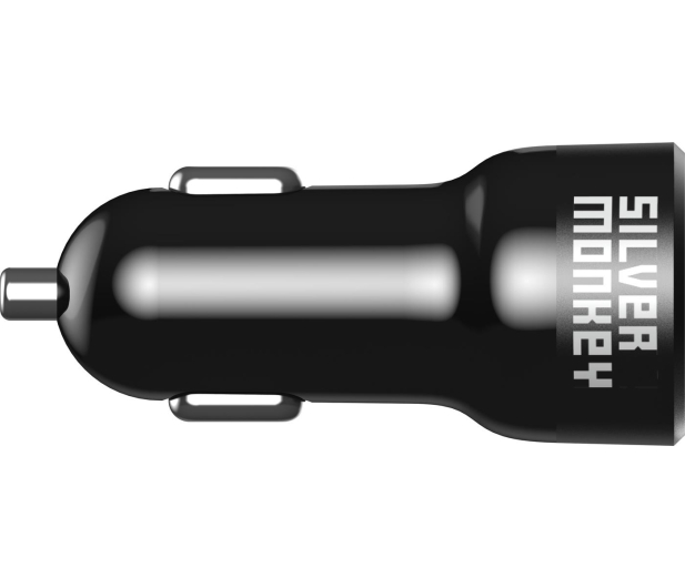 Silver Monkey Ładowarka samochodowa 1xUSB C, 1xUSB 45W - 744708 - zdjęcie 2